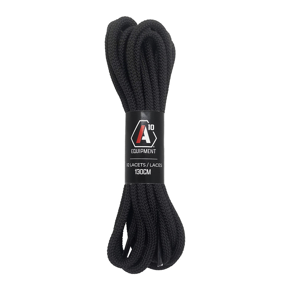 Lacets A10 Equipment SÉCU-ONE 130 cm en polyester pour tige basse et mi-haute