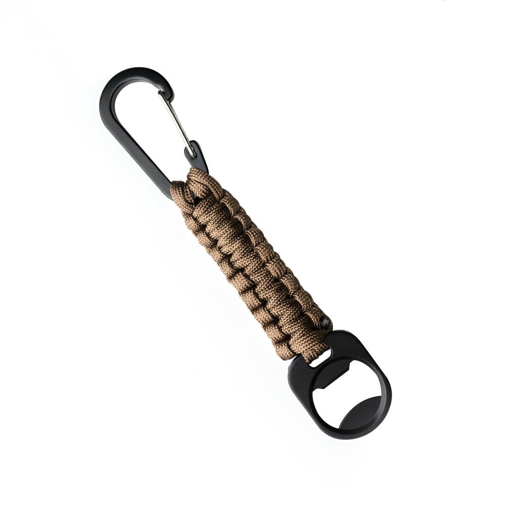 Porte-clés tactiques A10 Equipment en paracorde avec décapsuleur en alliage de zinc, 25 g