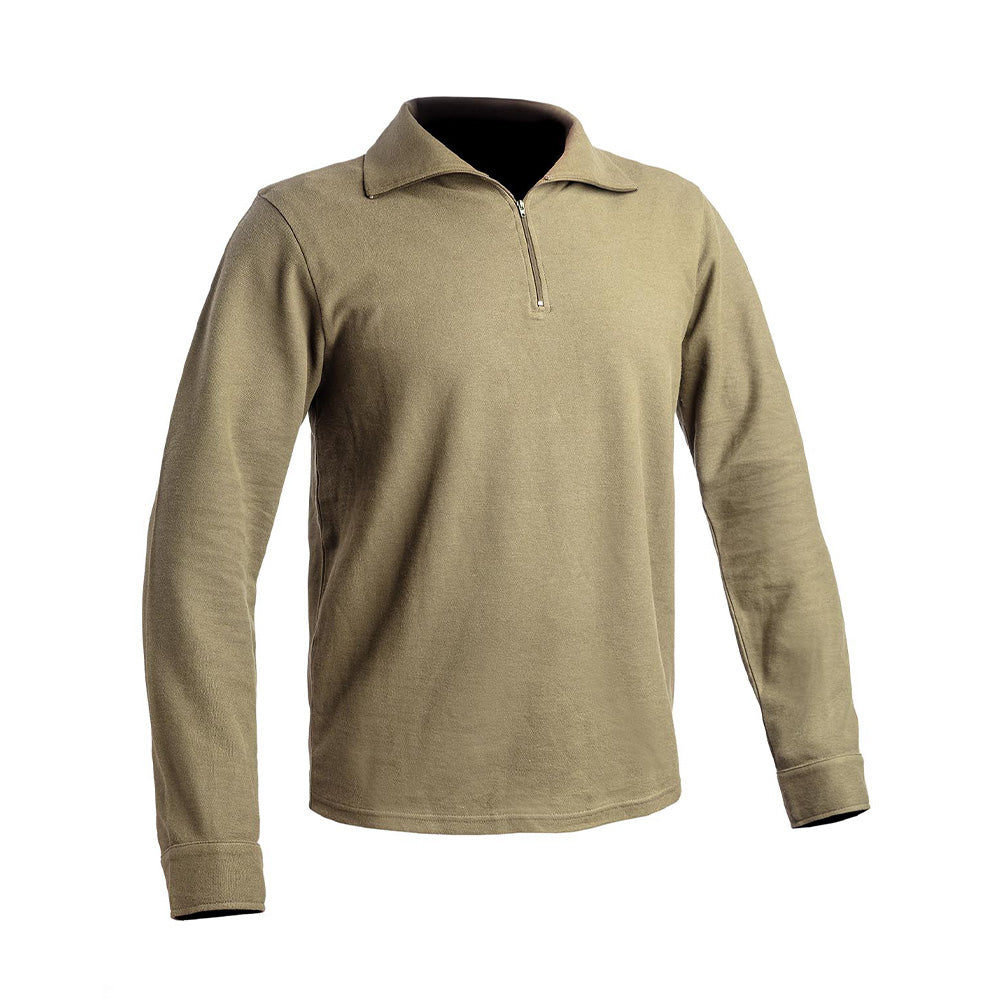 Chemise A10 Equipment type F1 à col montant fermé par glissière en 100 % coton