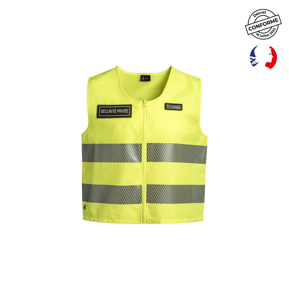 Gilet A10 Equipment haute visibilité SÉCU-ONE haute visibilité EN ISO 20471