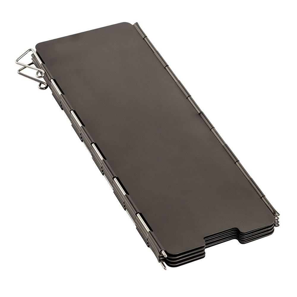Accessoire de survie A10 Equipment Pare-vent TAC-BOIL déplié : H. 24 x L. 68 cm