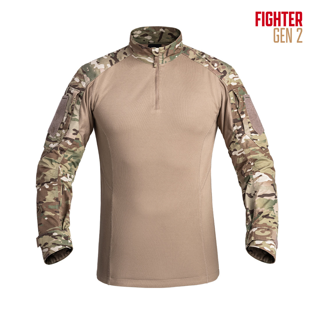 Chemise UBAS A10 Equipment V2 FIGHTER GEN 2 MultiCam en NyCo RipStop