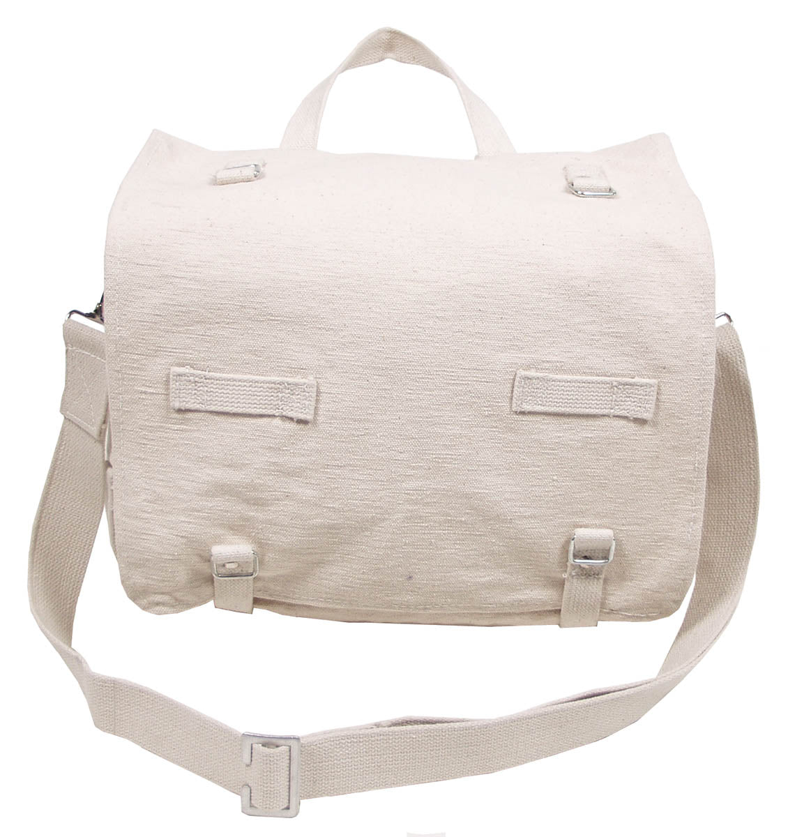 Sacoche de combat type BW MFH 8 l en toile de coton 32 x 23 x 12 cm à rabat