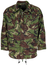 Veste de campagne britannique en toile rip-stop tout coton, motif DPM, surplus d'occasion, lot de 5