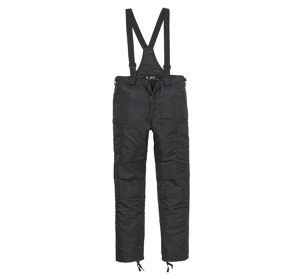 Pantalon chaud Brandit Thermo Next Generation nylon bavette amovible et six poches