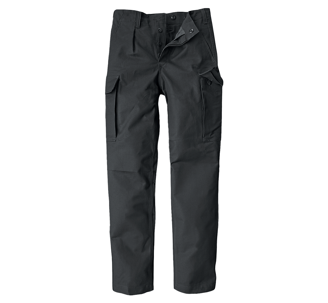 Pantalon Brandit Moleskin Original coton 100 % cinq poches et boutons pour bretelles