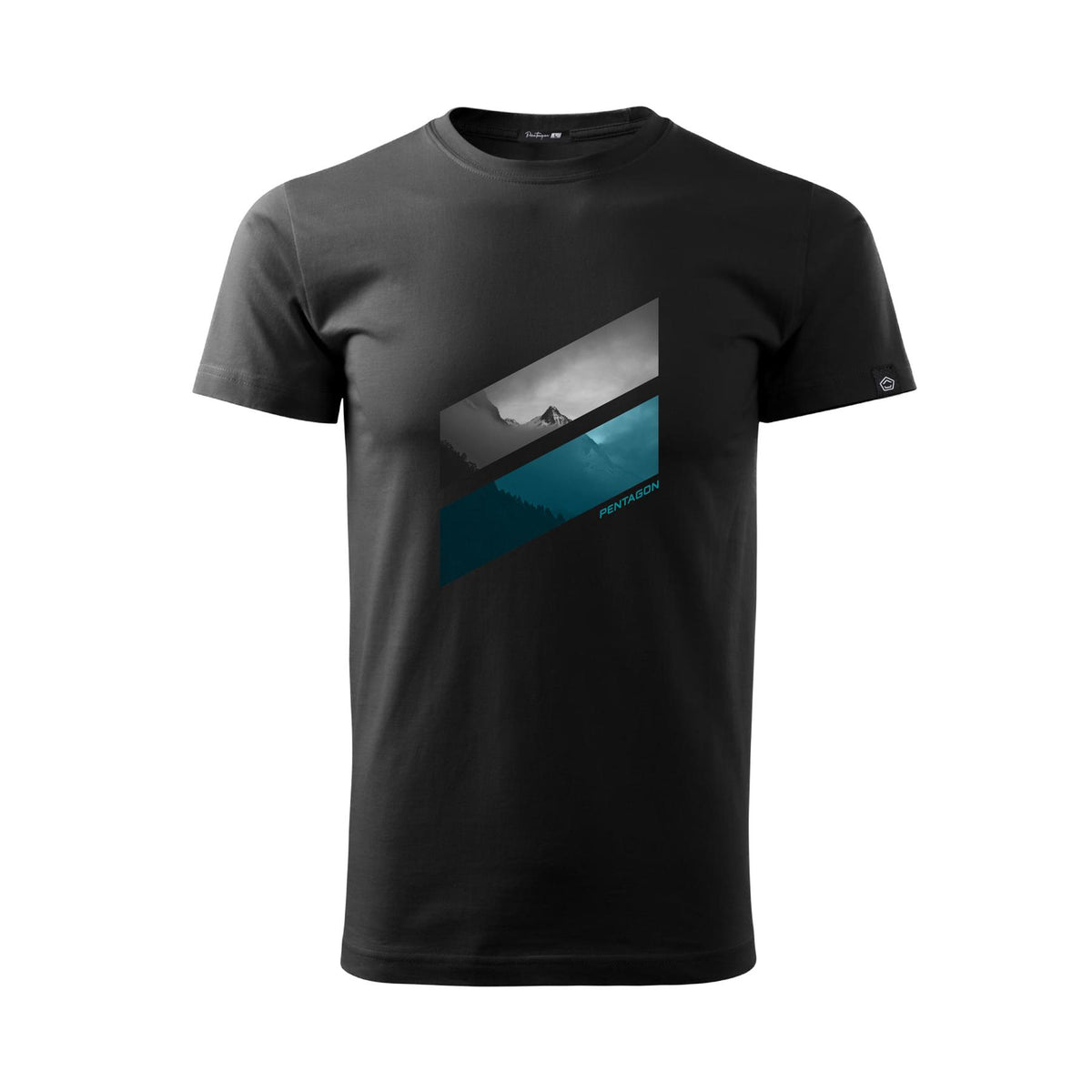 T-shirt Pentagon Prime Everest en coton filé à l'anneau 190 g/m² poids moyen