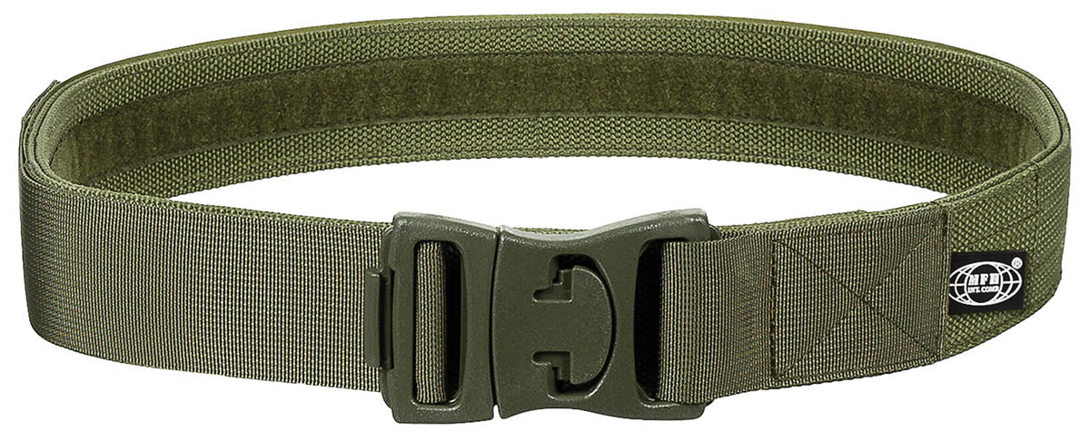 Ceinturon MFH Operation 5 cm à âme PVC et boucle à dégagement rapide