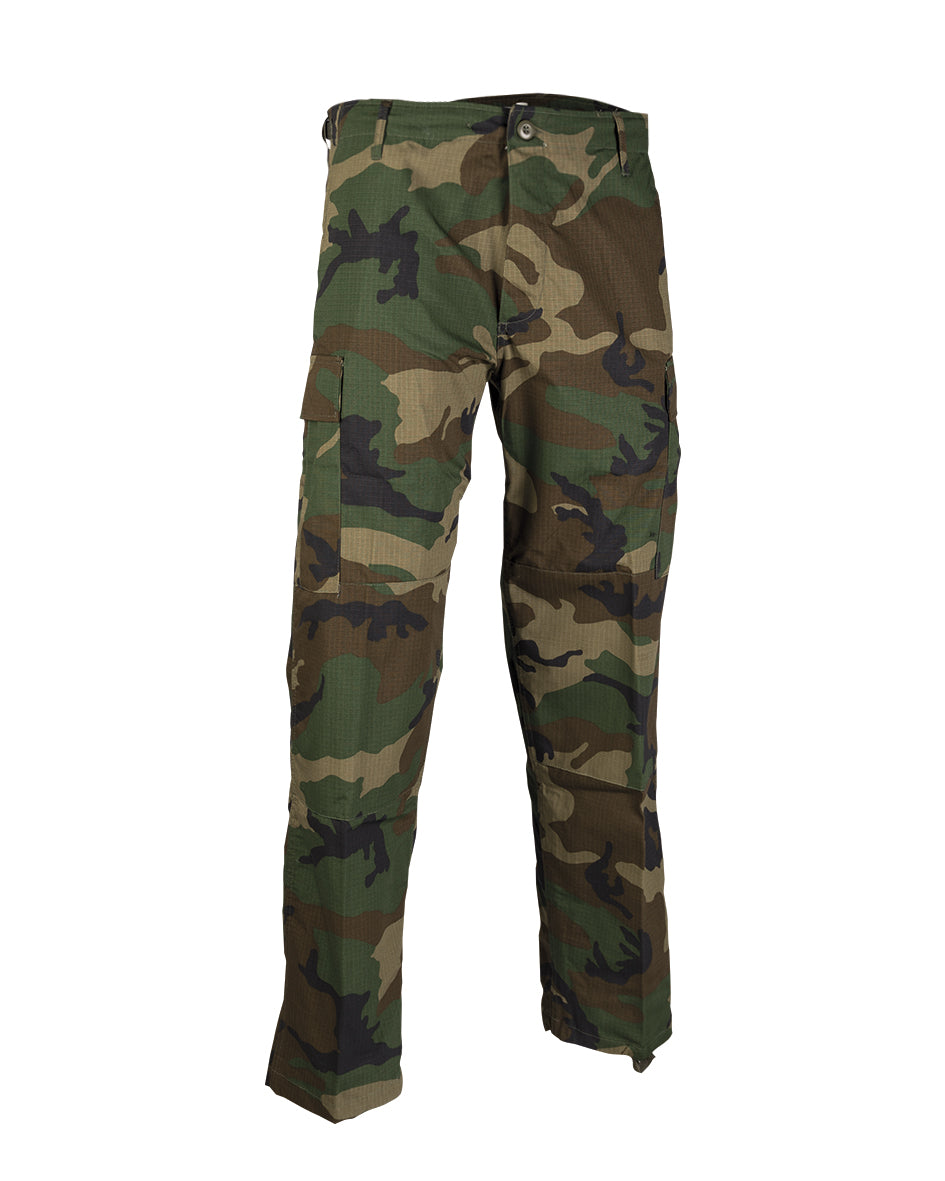 Pantalon de combat type BDU Teesar ripstop coton 220 g/m² renforts genoux