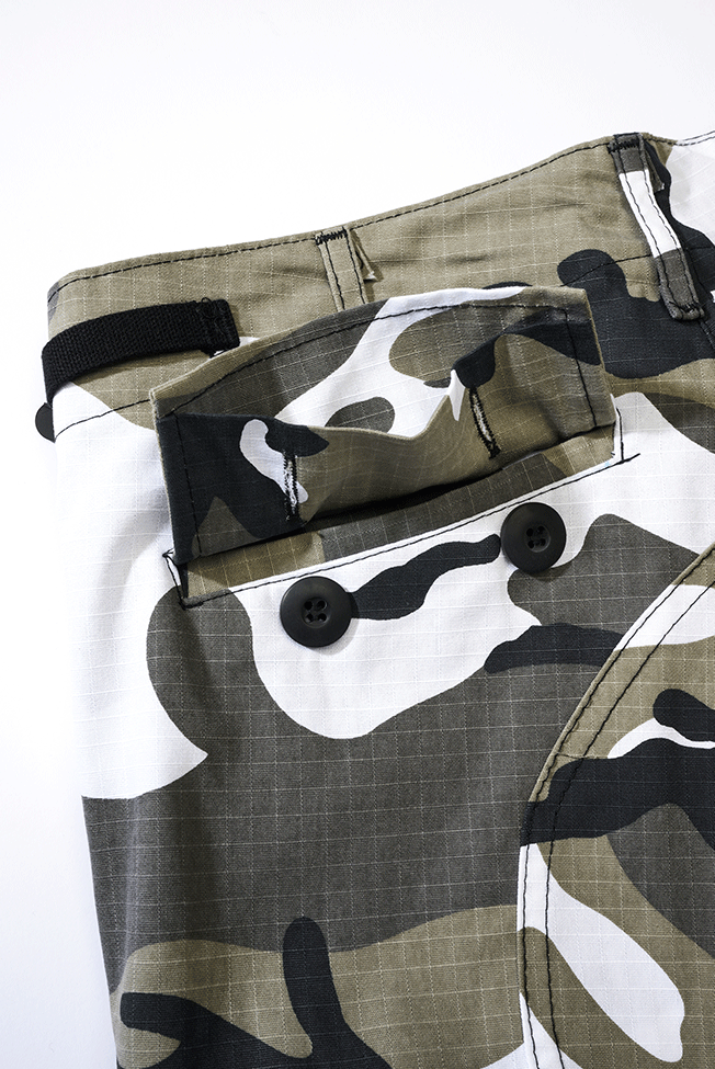 Pantalon Brandit BDU coupe femme en coton ripstop déperlant genoux et assise renforcés