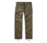 Pantalon Brandit BDU coupe femme en coton ripstop déperlant genoux et assise renforcés