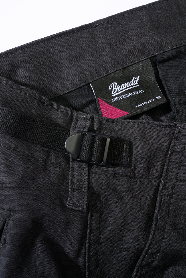 Pantalon Brandit BDU coupe femme en coton ripstop déperlant genoux et assise renforcés