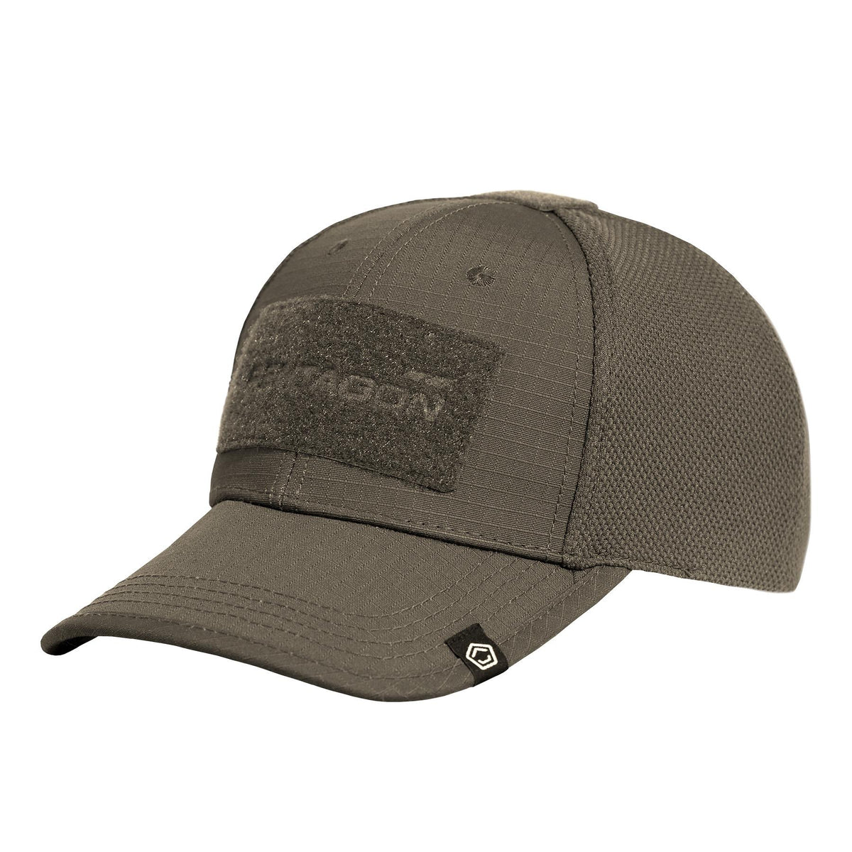 Casquette Pentagon Raptor en rip-stop 215 g/m² à filet et surface auto-agrippante