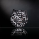 Patch moral Pentagon Eagle tissé polyester dos auto-agrippant format 65 x 67 mm