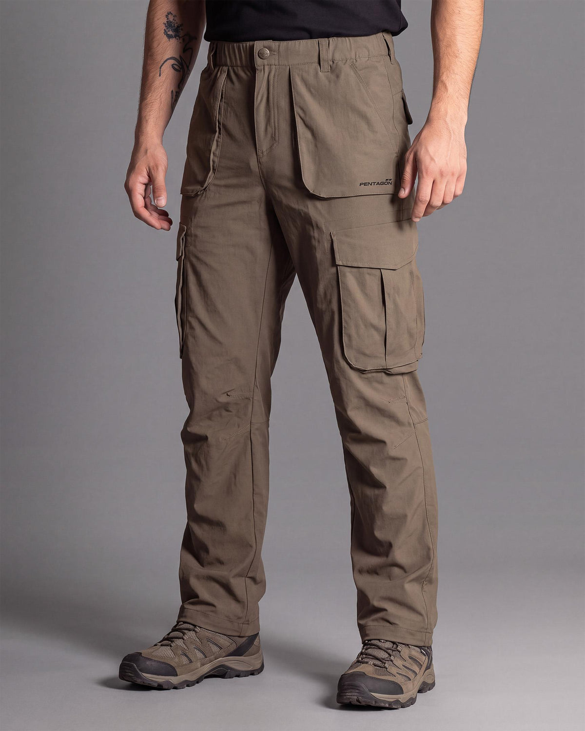 Pantalon fonctionnel Pentagon Arden en nylon extensible 165 g/m² à taille élastique