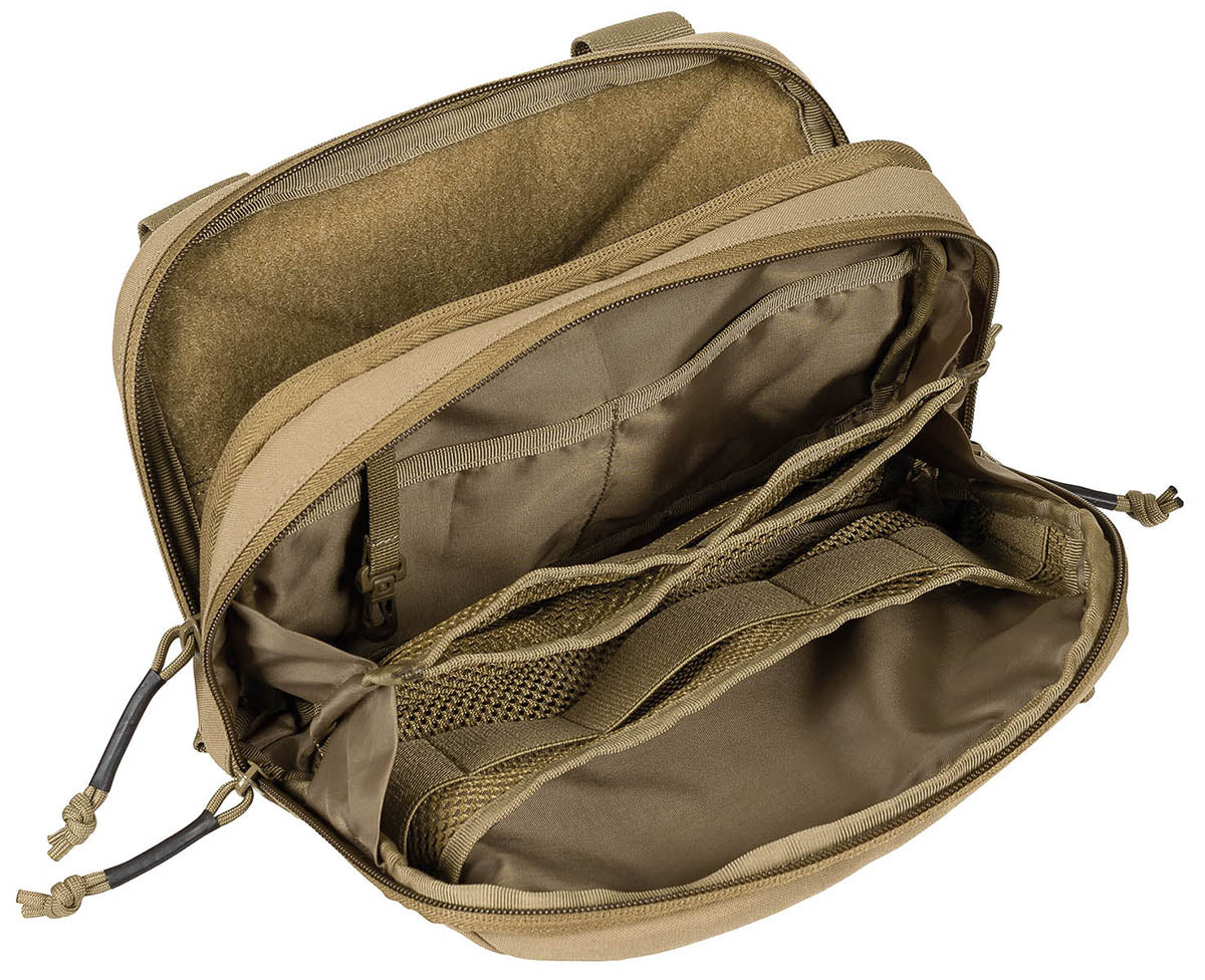 Poche ventrale MFH Recon en polyester 700D 27 × 18 × 7 cm à bretelles amovibles