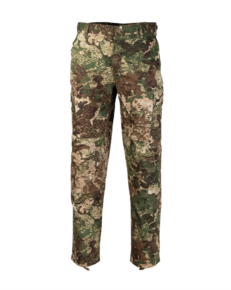 Pantalon de combat US BDU Mil-Tec coton Ripstop 220 g/m² genoux renforcés