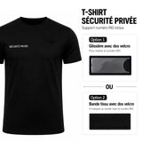 T-shirt Sécurité privée Patrol Equipement 100% coton marquage rétroréfléchissant