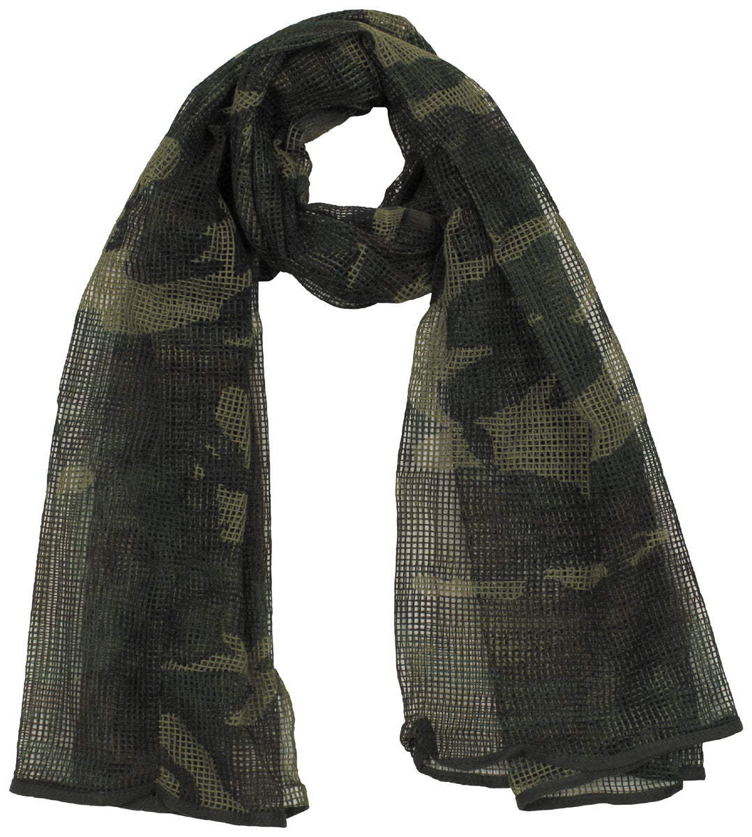 Écharpe filet multiusage MFH 190 x 90 cm en polyester fin et découpable