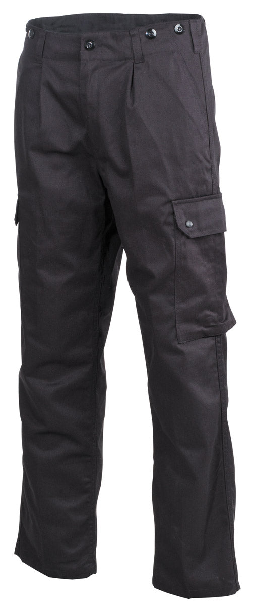 Pantalon de combat BW MFH en polycoton 65/35 cinq poches et passants 3,5 cm