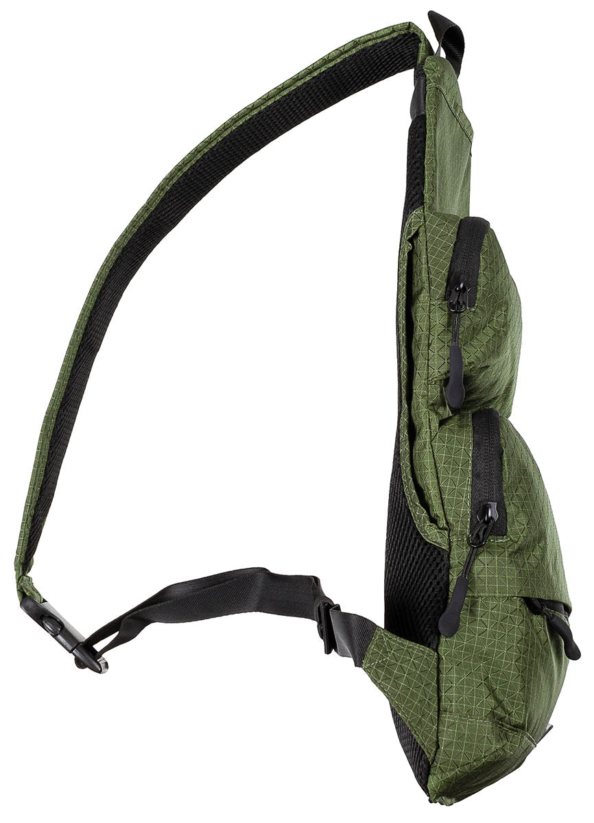 Sacoche bandoulière Fox Outdoor en nylon Rip Stop 20 x 42 x 5 cm avec porte-clés