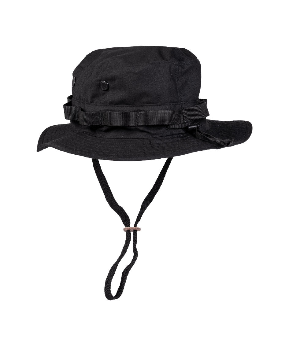 Chapeau de brousse type US GI Mil-Tec en polycoton ripstop taille unique ajustable