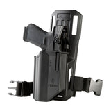 Holster à port apparent Fobus LE2 MEX2 polymère renforcé pour Glock 17, 19 et 45