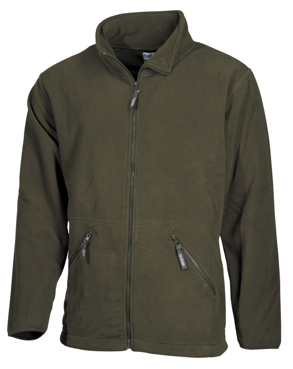 Veste polaire Fox Outdoor Arber en polyester avec poches à glissière