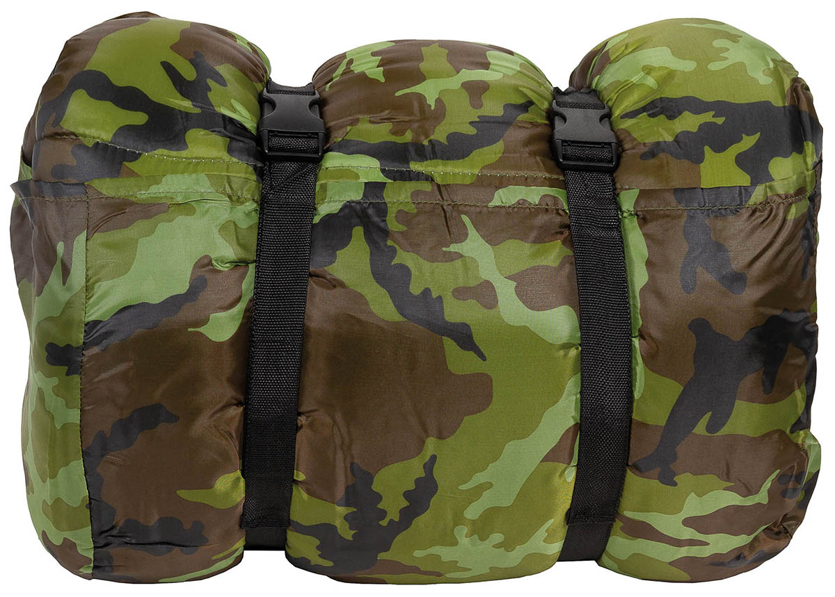 Sac de couchage MFH type pilote israélien garnissage 2 couches confort 4,9 °C