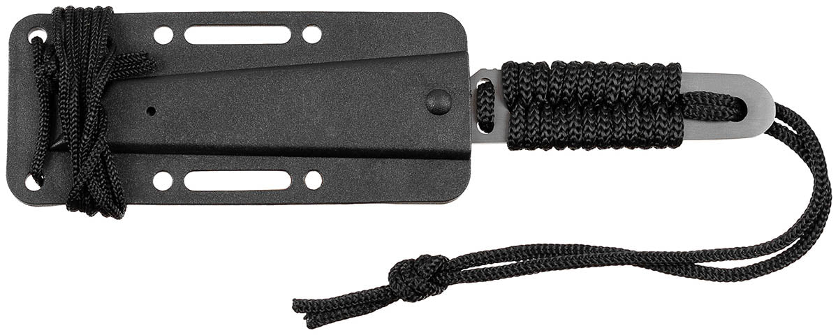 Couteau à lame fixe Action I Fox Outdoor lame tanto 8,5 cm manche tressé 60 g