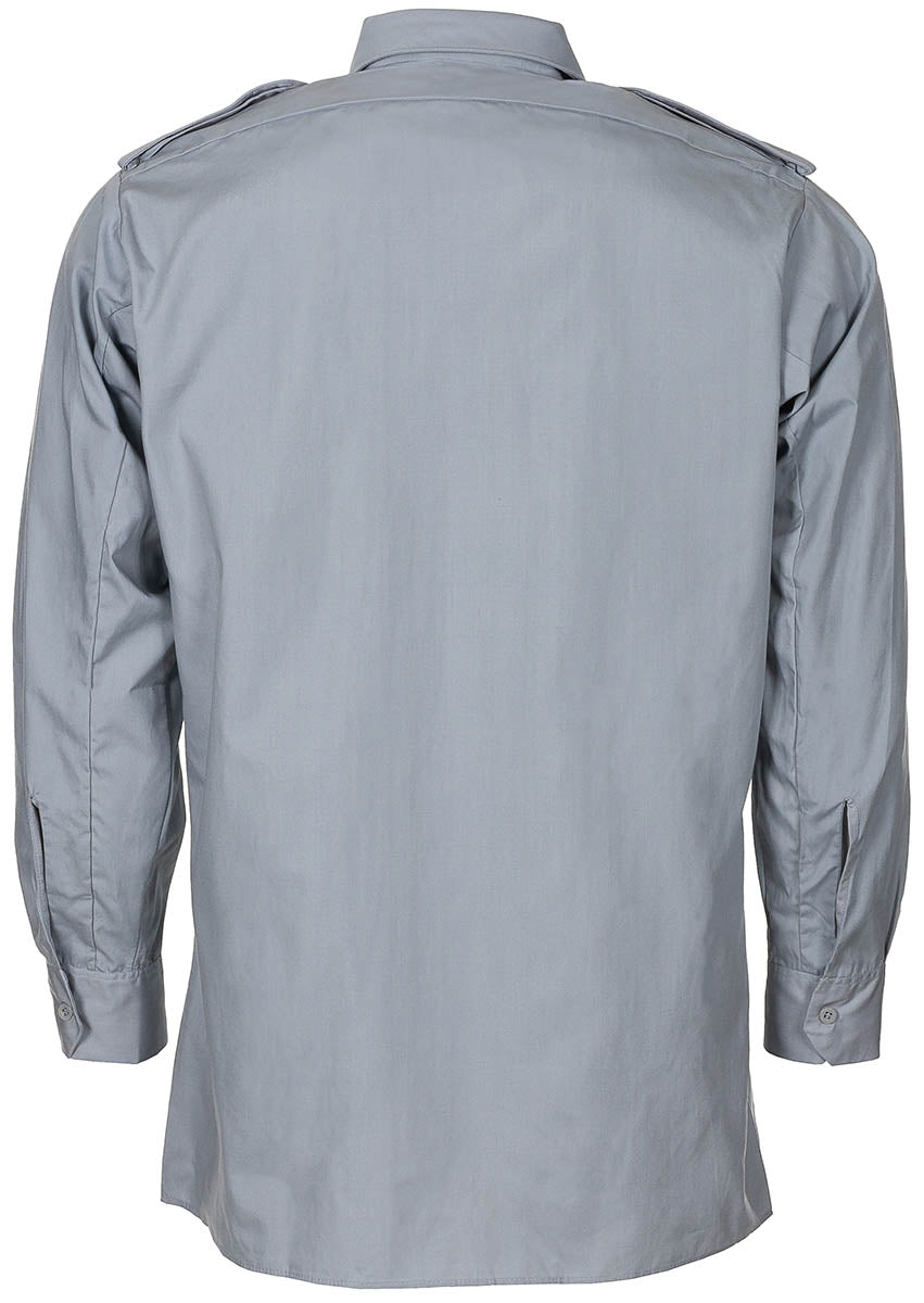 Chemise de service suédoise à manches longues, surplus comme neuf, lot de 10