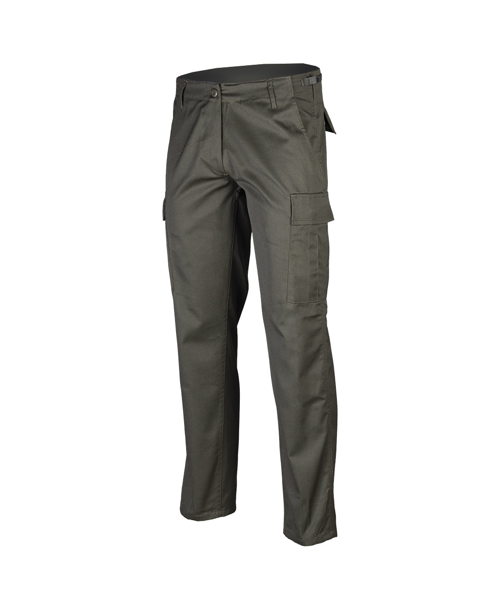 Pantalon de combat Mil-Tec type BDU en polyester-coton 80/20 à jambe droite