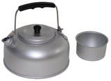 Bouilloire à thé Fox Outdoor en aluminium 950 ml avec filtre et anse rabattable