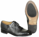 Chaussures basses britanniques en cuir, surplus d'occasion, lot de 5