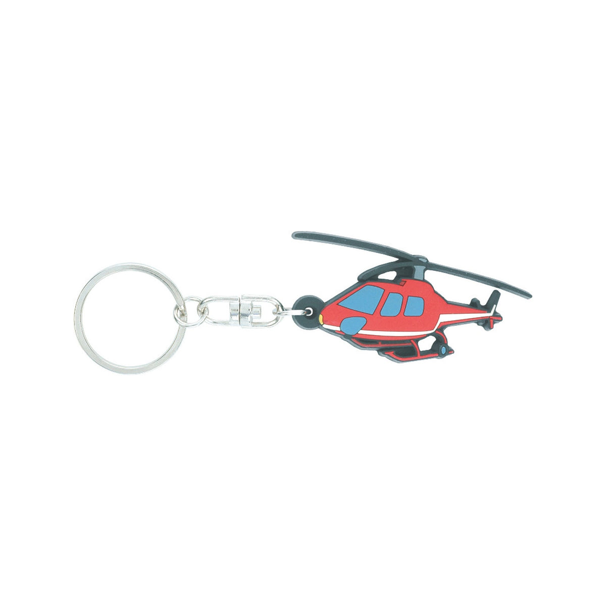Porte-clés souple Patrol Equipement sapeurs-pompiers motif en relief quatre versions