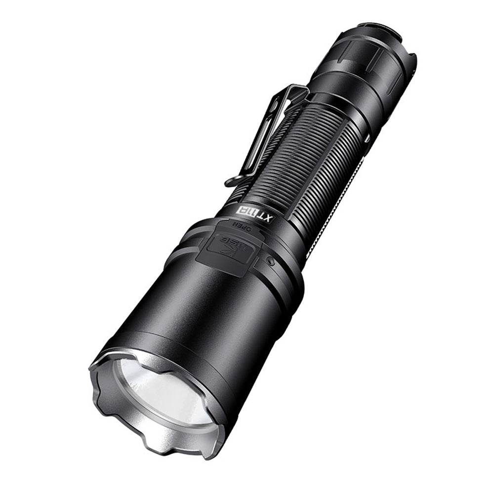 Lampe tactique Klarus XT11R 1 300 lumens portée 300 m IPX8 en alliage d'aluminium de qualité