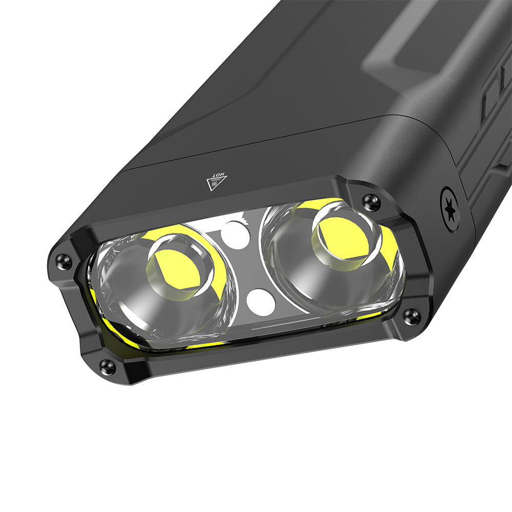 Lampe torche Klarus X1-E 4 200 lumens portée 230 m IPX6 en alliage d'aluminium de qualité