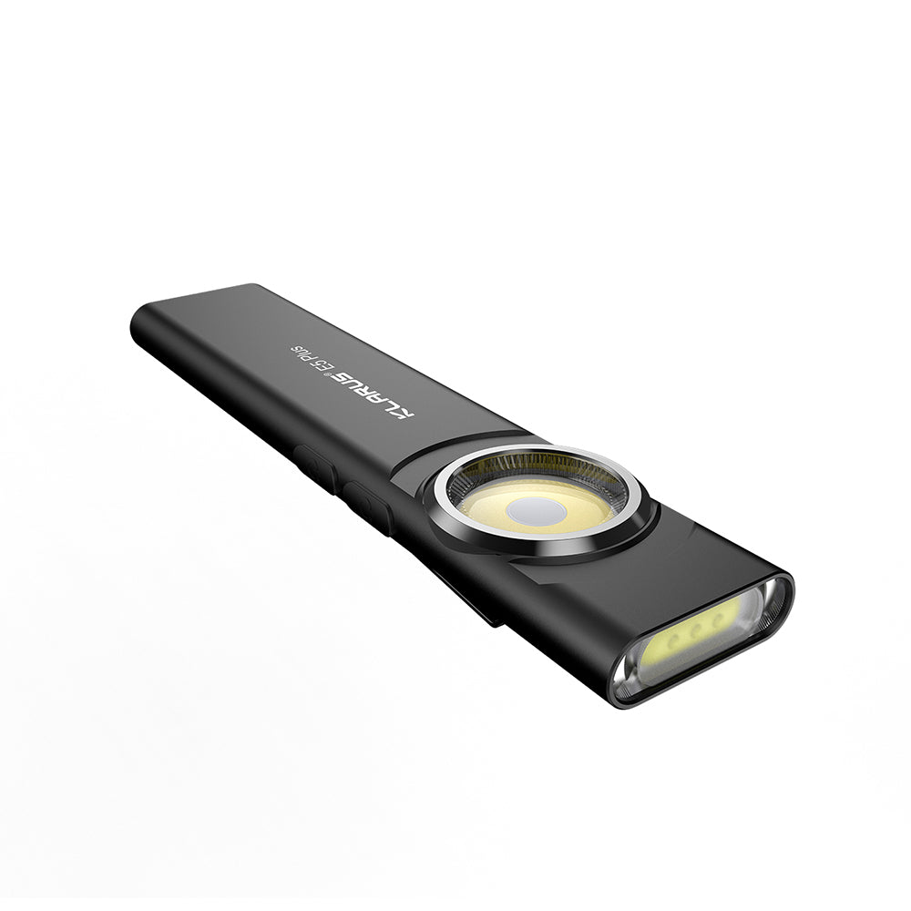 Lampe de casque Klarus E5 PLUS 650 lumens portée 32 m IPX4 en alliage d'aluminium de qualité