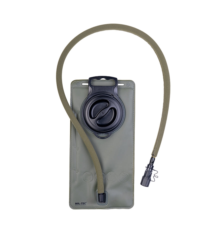 Poche à eau Mil-Tec 1,5 litre en polyuréthane thermoplastique avec tube et valve