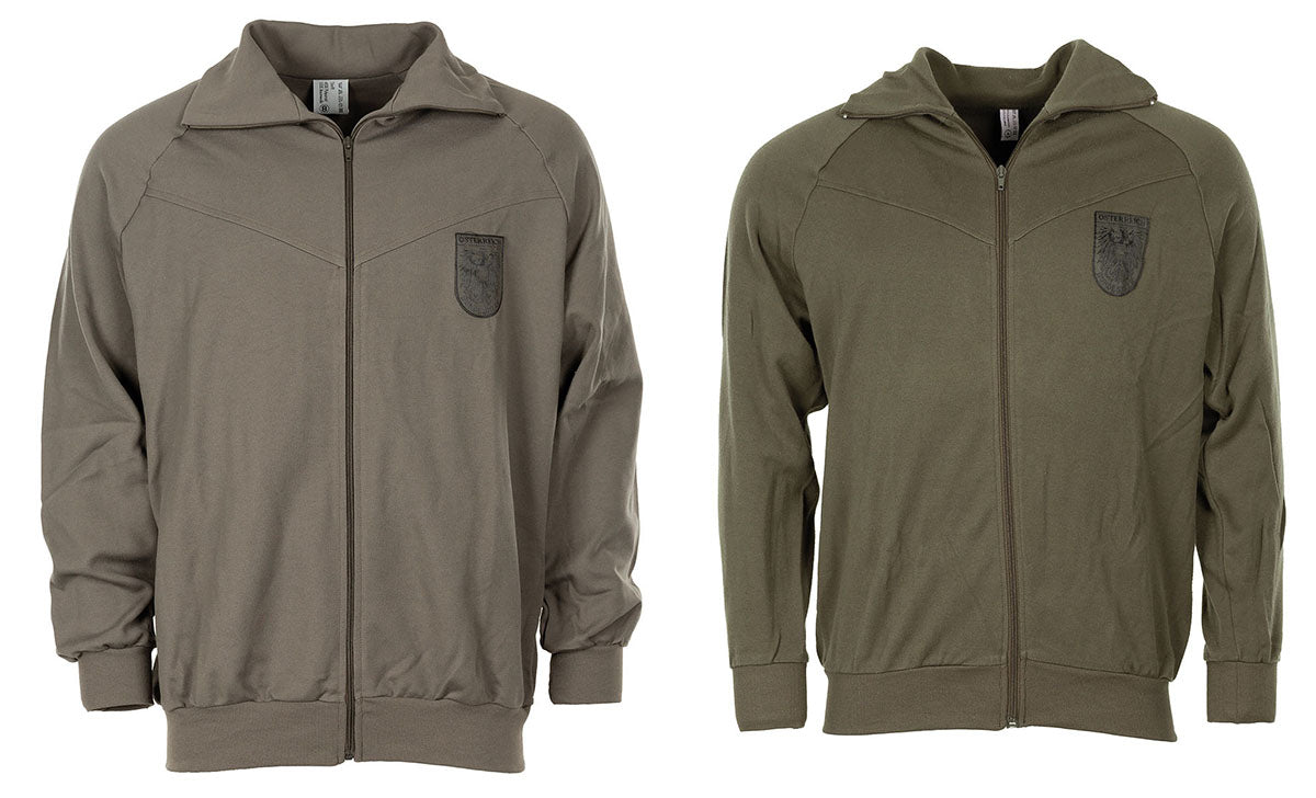 Veste de sport autrichienne, surplus d'occasion pour le travail extérieur et le bivouac, lot de 10