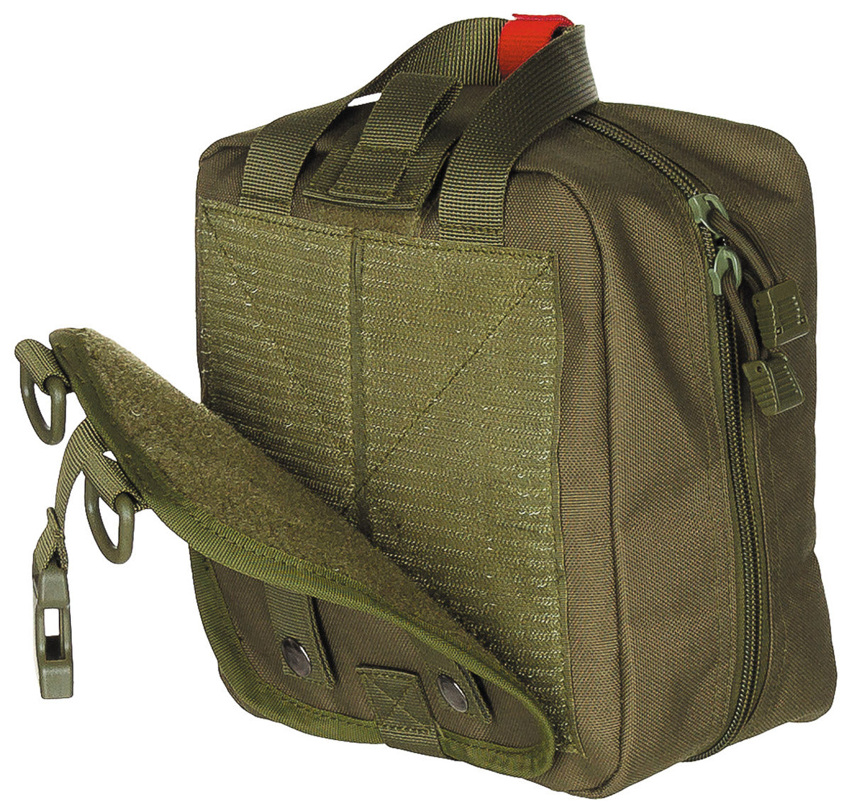 Pochette médicale MFH IFAK MOLLE grand format 21 x 22 x 12 cm avec bandoulière