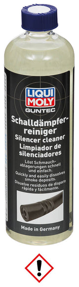 Nettoyant pour silencieux Liqui Moly Guntec 500 ml à base aqueuse non corrosif sur métaux