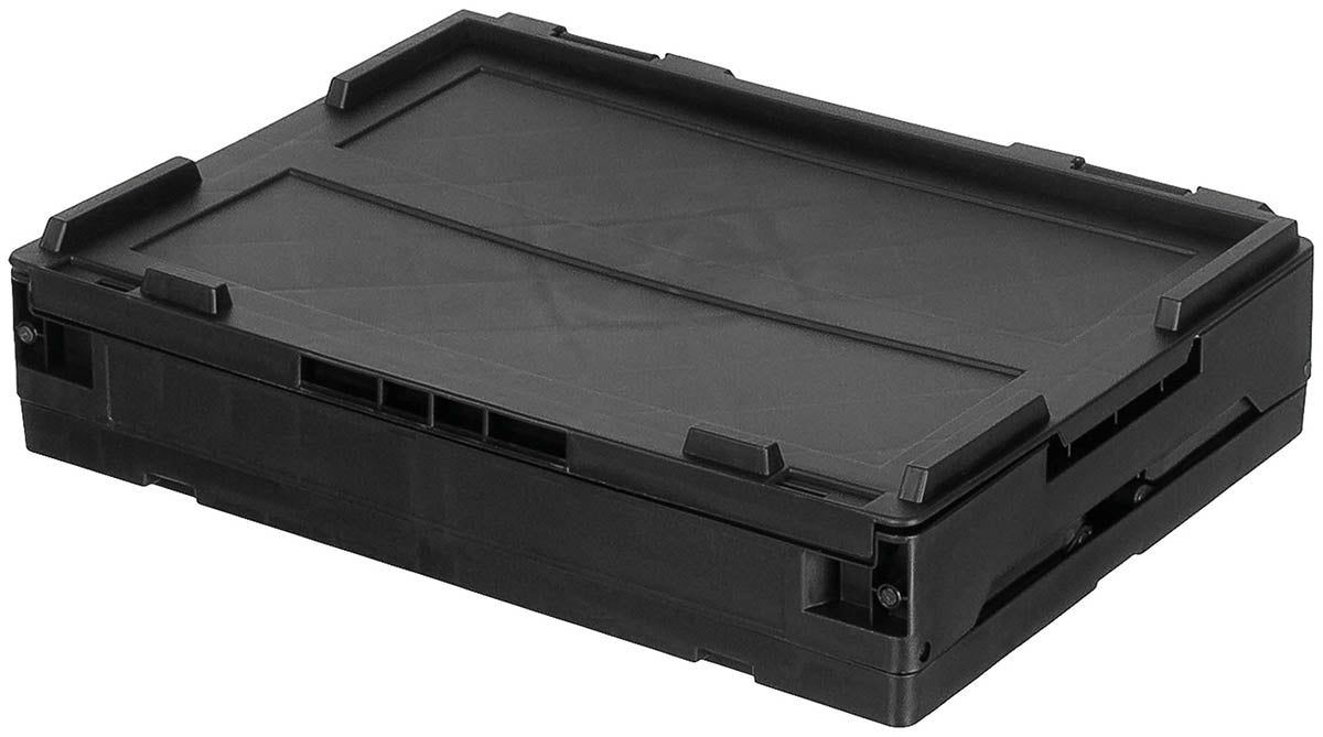Caisse pliable MFH en polypropylène 20 et 60 l empilable à couvercle intégré
