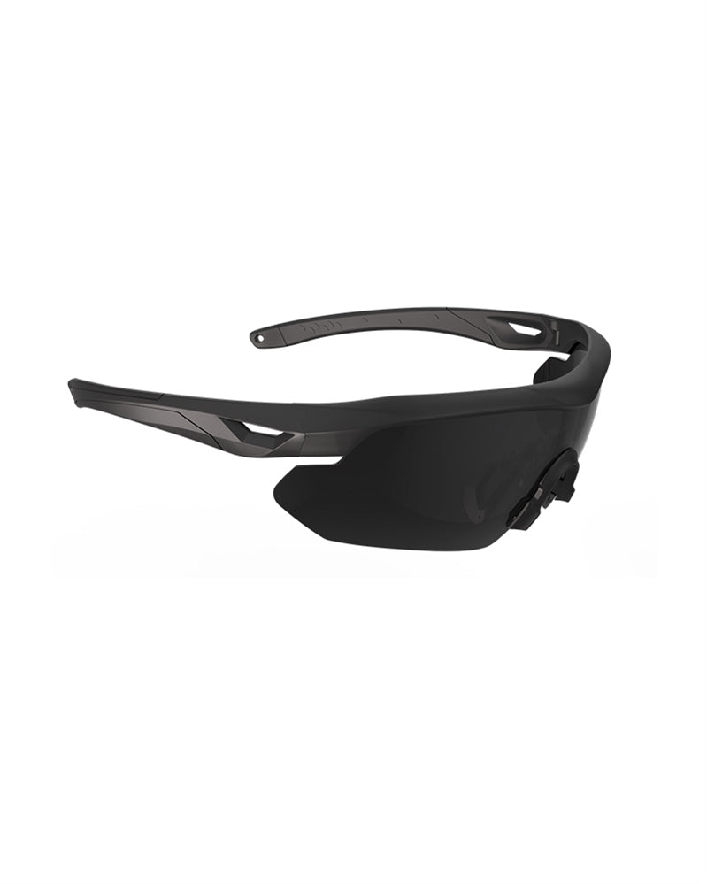 Lunettes de protection Swiss Eye Nighthawk Pro en polycarbonate EN 166 avec étui et bandeau