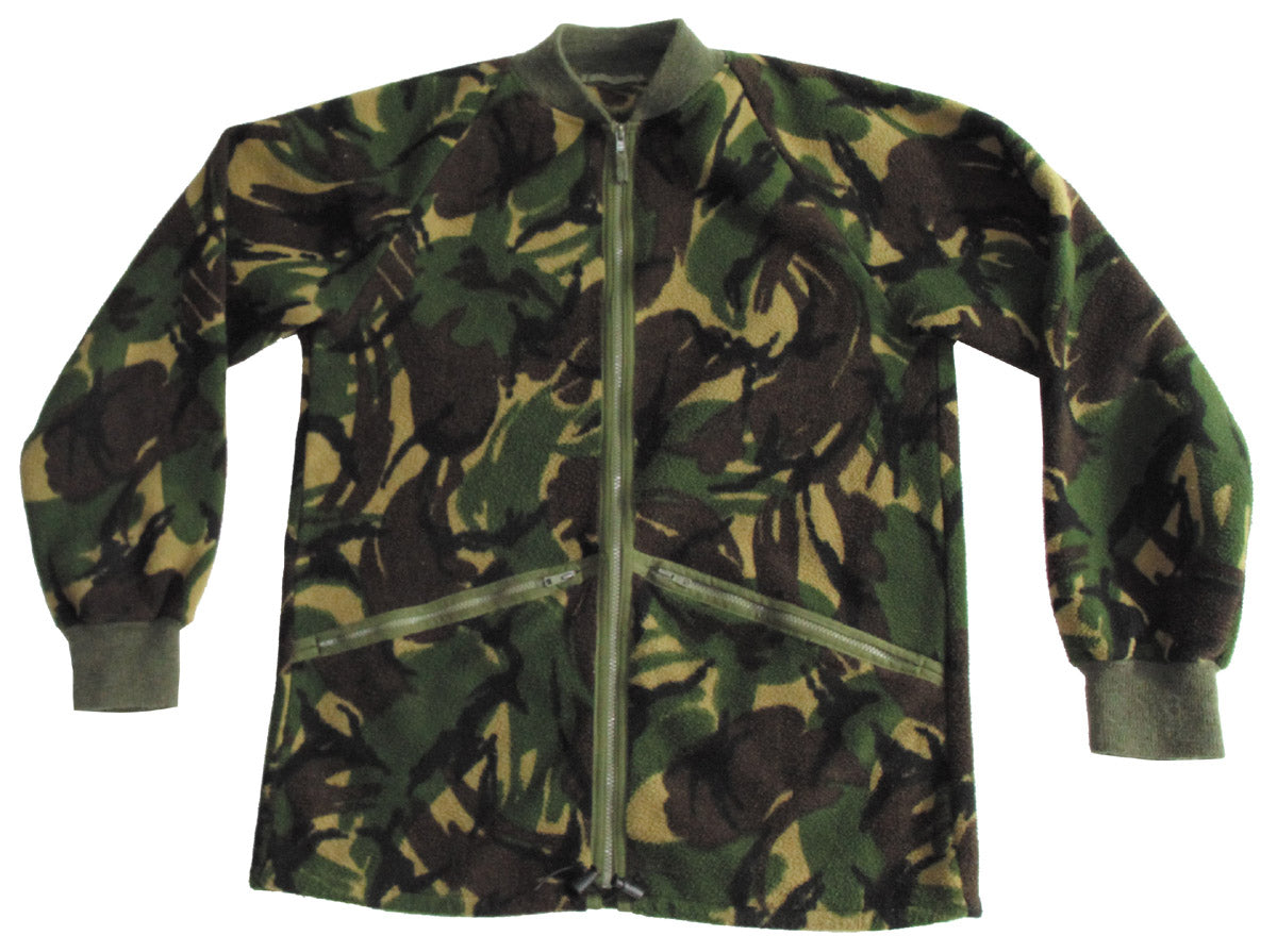 Veste polaire britannique en polaire, motif DPM, surplus d'occasion, lot de 5