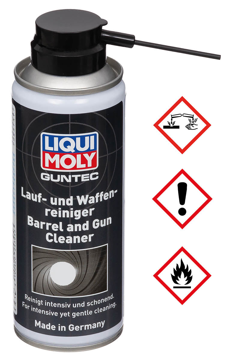Mousse nettoyante pour canon et arme Guntec MFH 200 ml décuivrante non corrosive