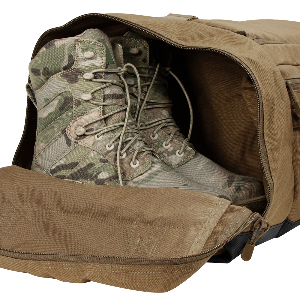 Sac de voyage Condor Colossus 60 L compartiment chaussures fond PVC renforcé