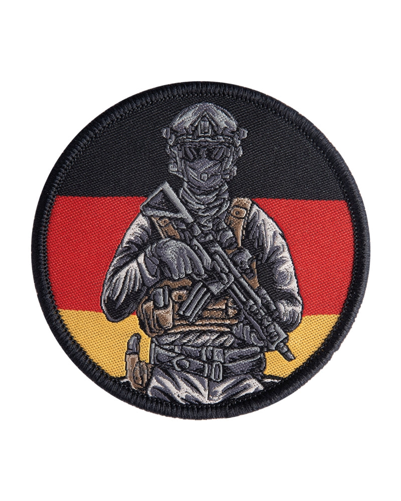 Morale patch Germany Mil-Tec textile polyester 7 x 7 cm 4 g pour panneau d'identification