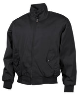 Blouson MFH English Style à col montant boutonné et doublure à carreaux