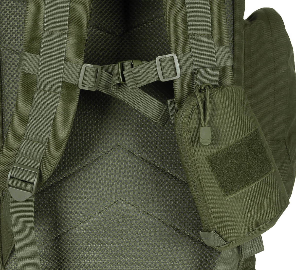 Pochette MOLLE MFH pour bretelle de sac à dos, 18 x 10 x 4 cm, 110 g